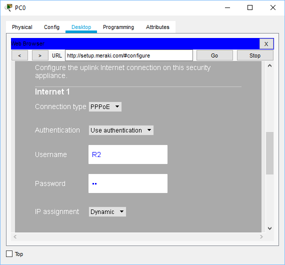 7.2 2.4 packet tracer